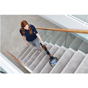 Shark Anti Hair Wrap, melna/vara - Bezvadu putekļu sūcējs