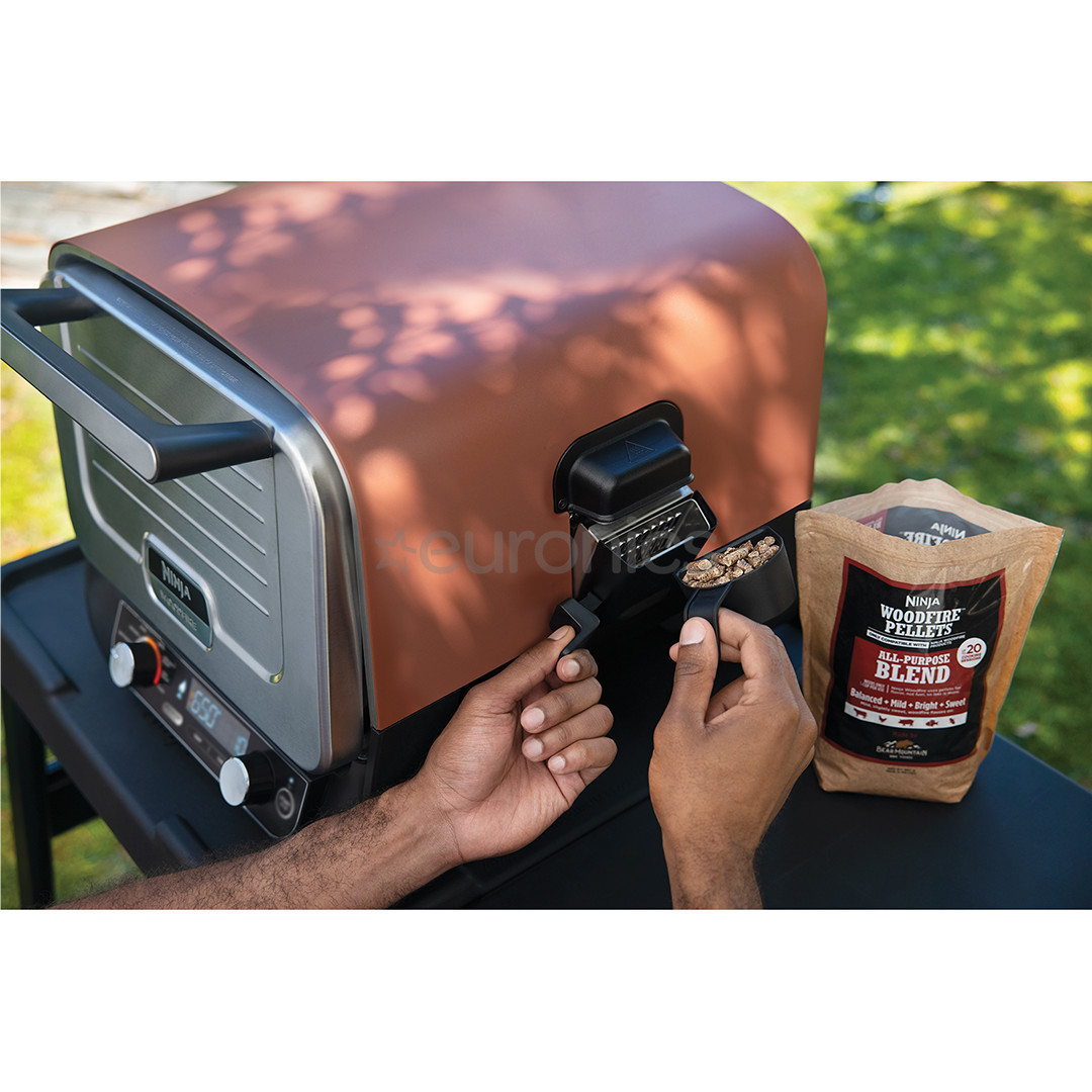 Ninja Woodfire, красный - Электрическая уличная печь для пиццы