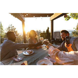 Ninja Woodfire, красный - Электрическая уличная печь для пиццы