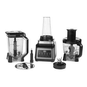 Ninja 3-in-1, Auto IQ, 1200 W, sudraba/melna - Virtuves kombains