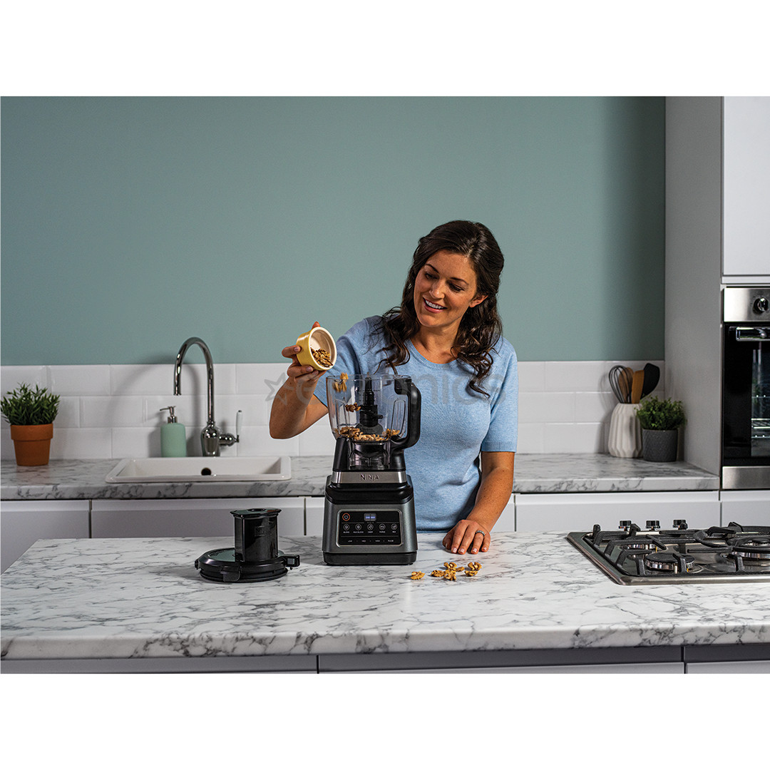 Ninja 3-in-1, Auto IQ, 1200 W, sudraba/melna - Virtuves kombains