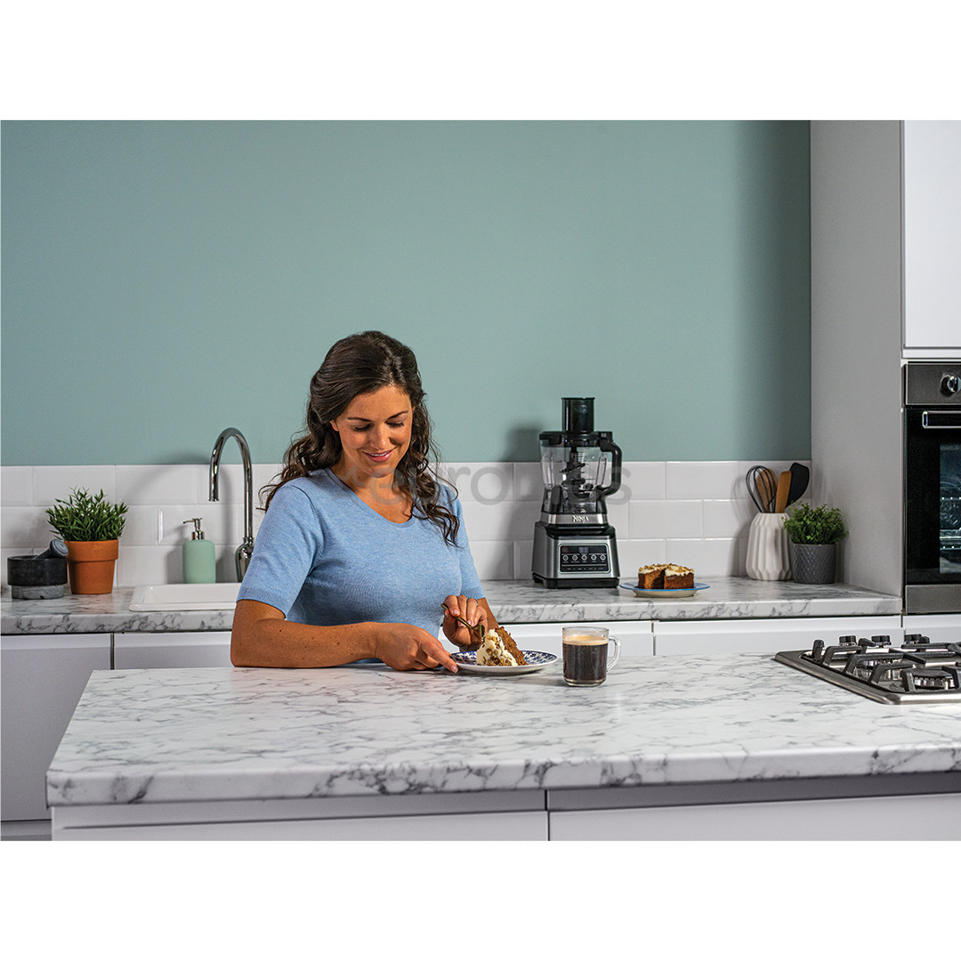 Ninja 3-in-1, Auto IQ, 1200 W, sudraba/melna - Virtuves kombains