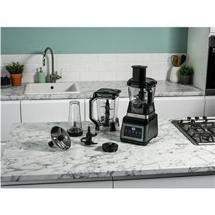 Ninja 3-in-1, Auto IQ, 1200 W, sudraba/melna - Virtuves kombains