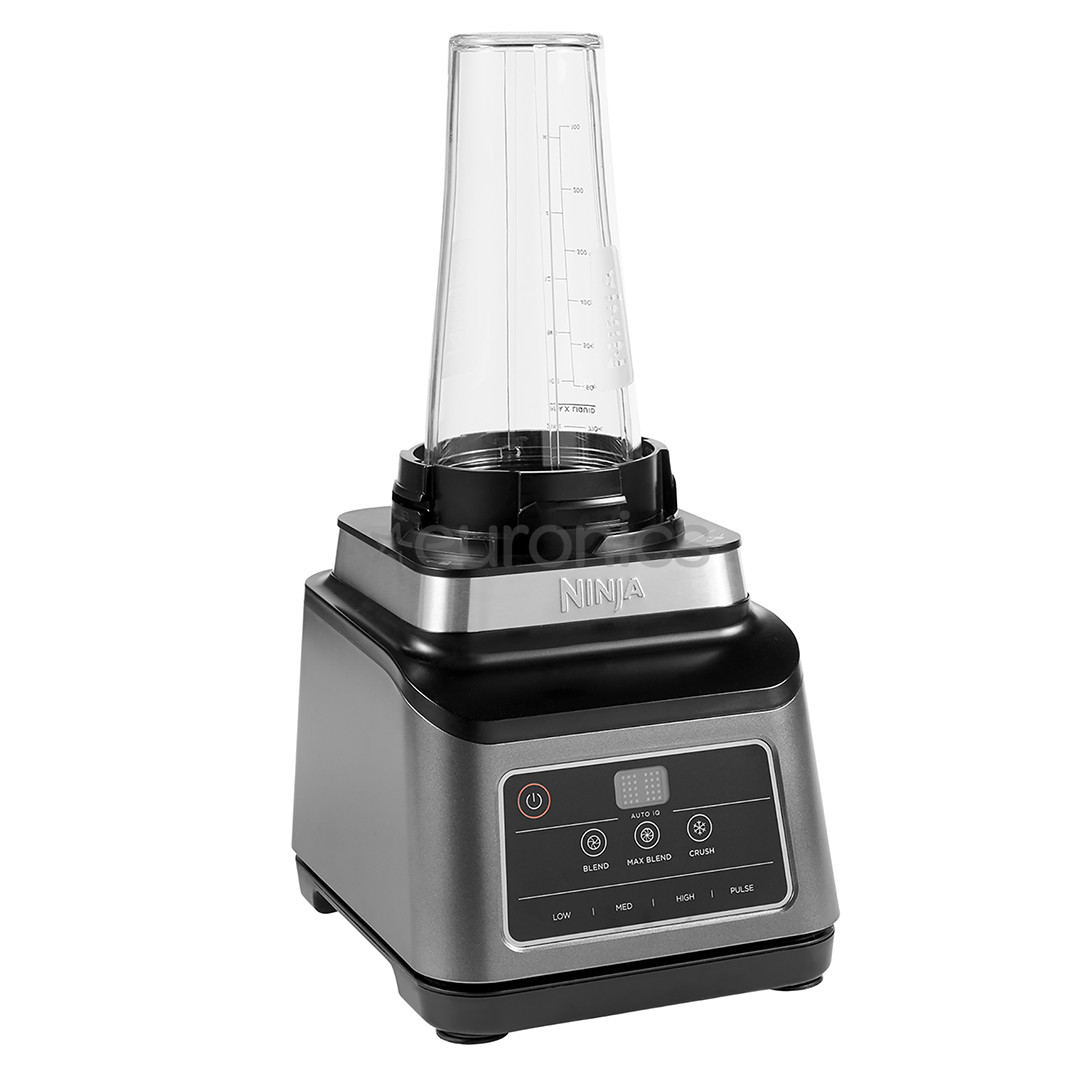 Ninja 2-in-1, Auto IQ, 1200 Вт, серебристый/черный - Блендер