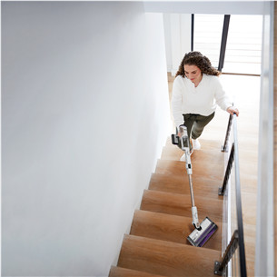 Shark Detect Pro, Auto Empty, balta - Bezvadu putekļu sūcējs