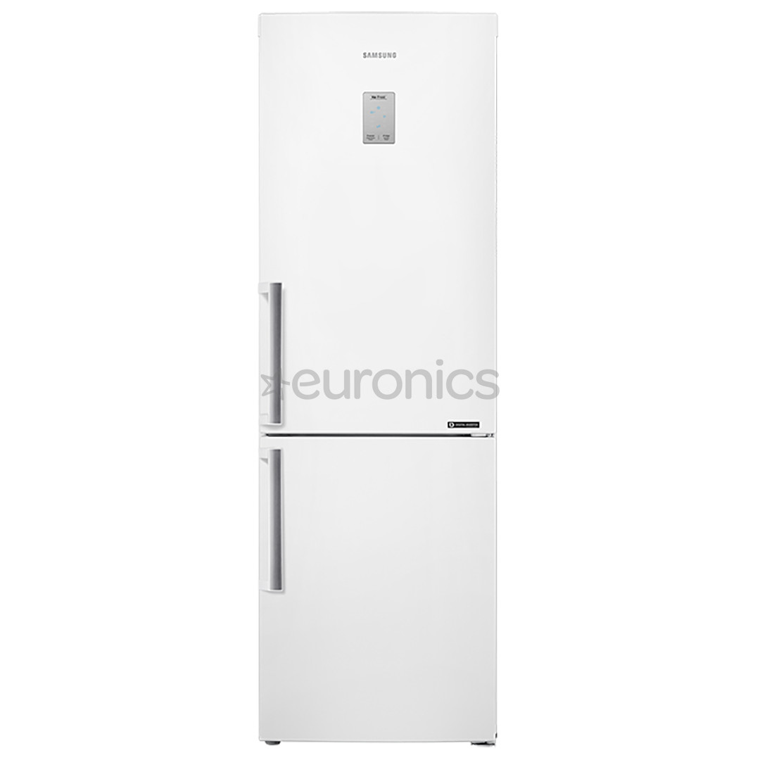 Samsung, NoFrost, 339 L, augstums 185 cm, balta - Ledusskapis RB33J3515WW/EF