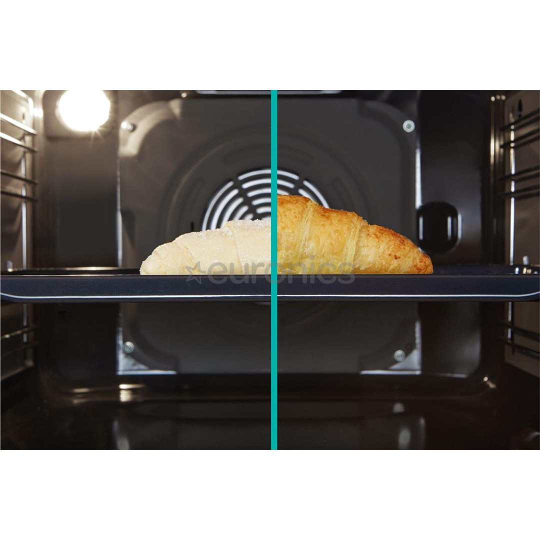 Gorenje, 71 L, width 60 cm, white - Gas cooker with electric oven