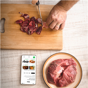 Ninja Woodfire Pro Connect XL, blue/black - Electric BBQ Grill & Smoker