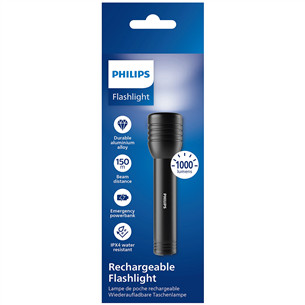 Philips Torch, melna - Lukturis