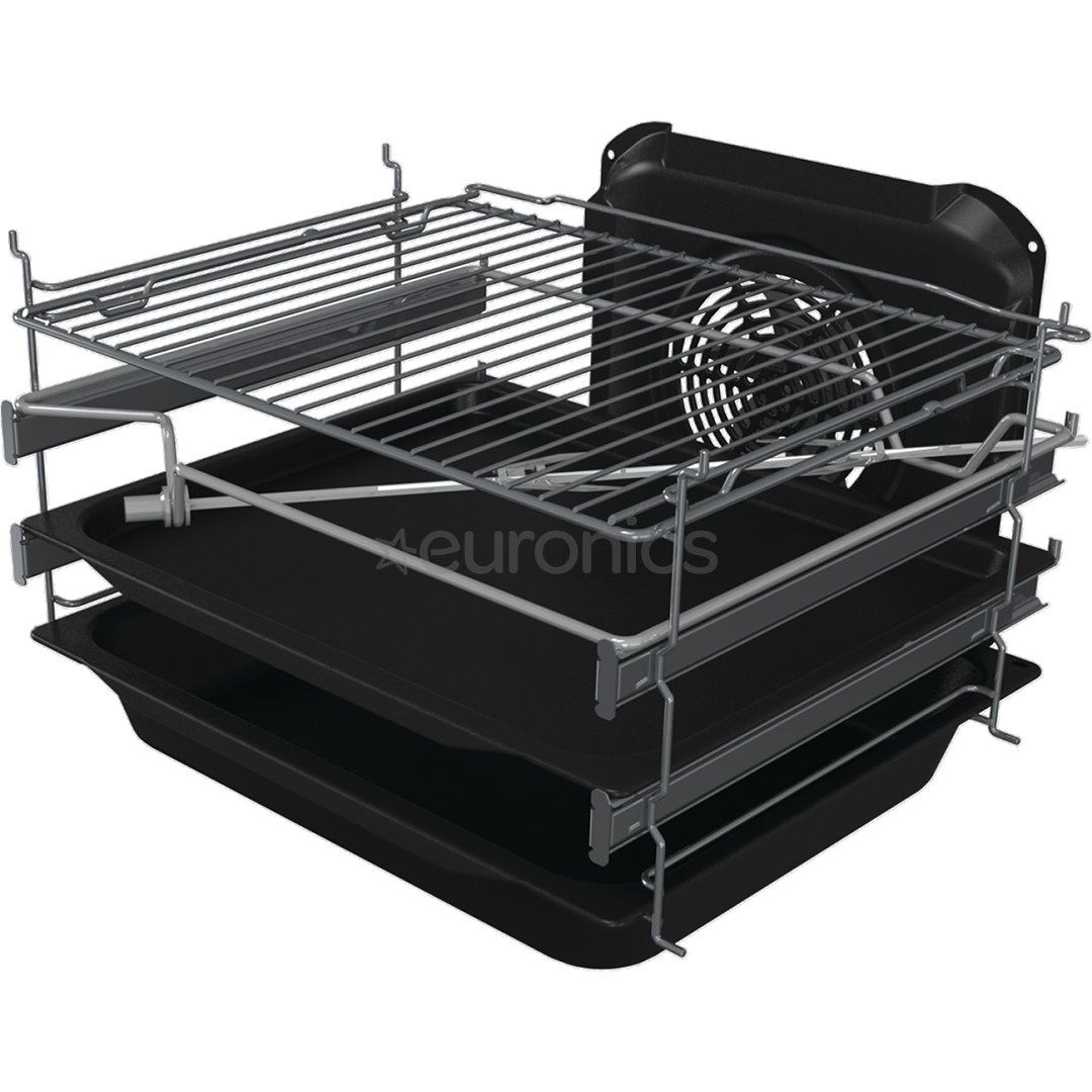 Gorenje, 70 L, width 50 cm, white - Gas cooker with electric oven