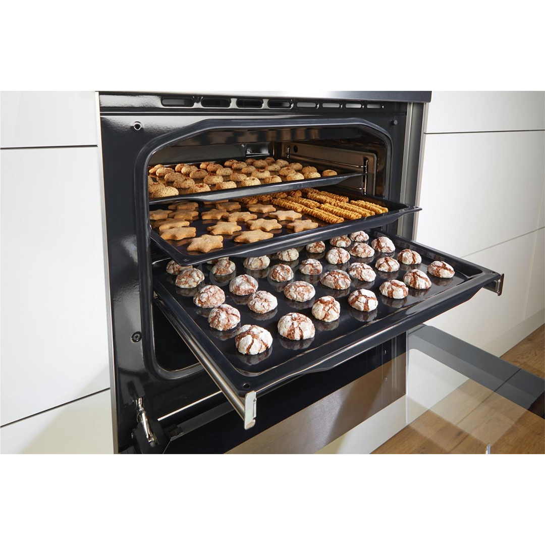 Gorenje, 70 L, width 50 cm, white - Gas cooker with electric oven