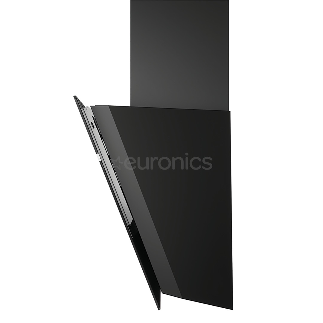 Whirlpool, 740 m³/h, platums 60 cm, melna - Tvaika nosūcējs