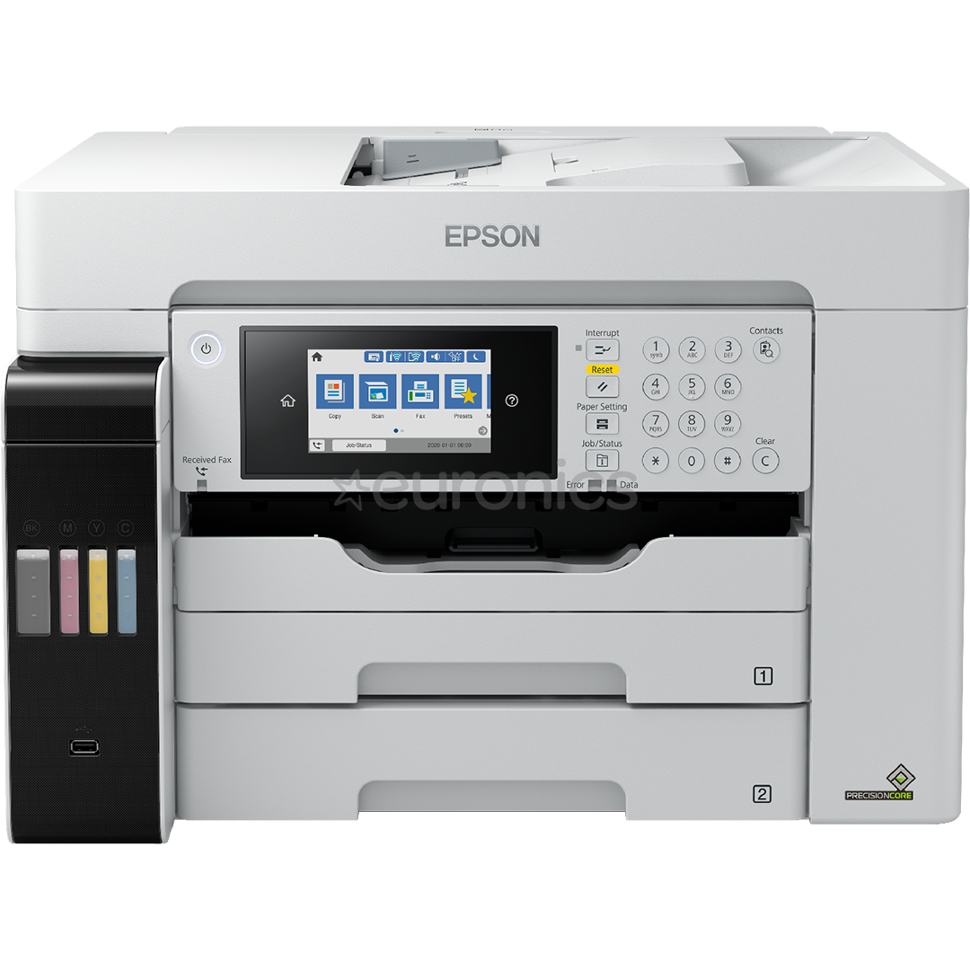Epson EcoTank L15180, A3+, Wi-Fi, pelēka - Daudzfunkciju tintes printeris