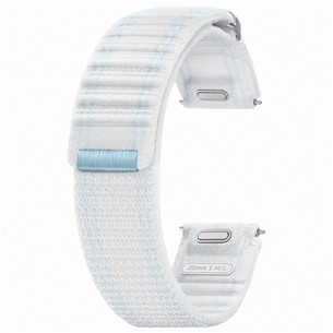 Samsung Galaxy Watch Fabric Band (M/L), zila/balta - Siksniņa pulkstenim