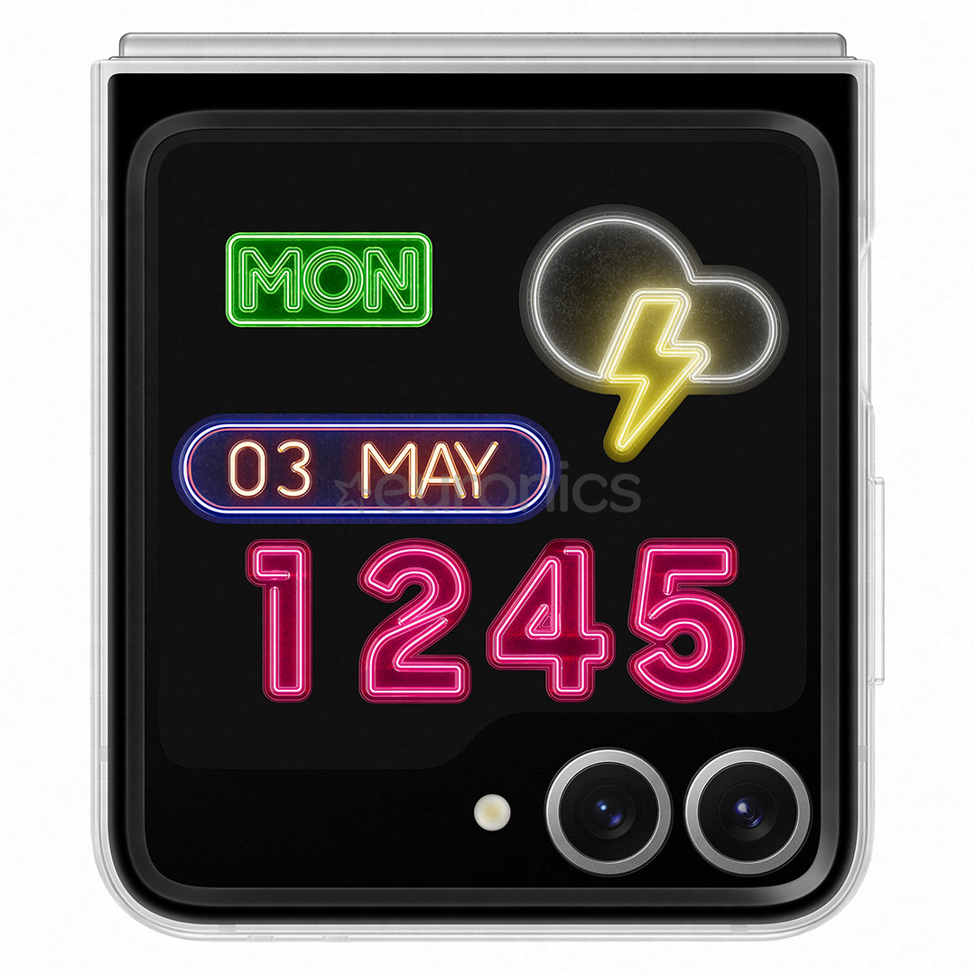 Samsung Flipsuit Case, Galaxy Flip6, caurspīdīga - Apvalks viedtālrunim