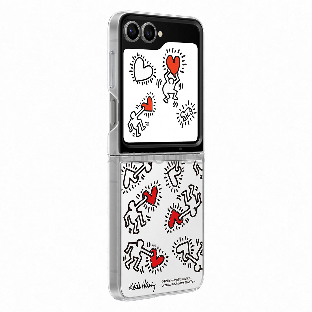 Samsung Flipsuit Case, Galaxy Flip6, balta - Apvalks viedtālrunim