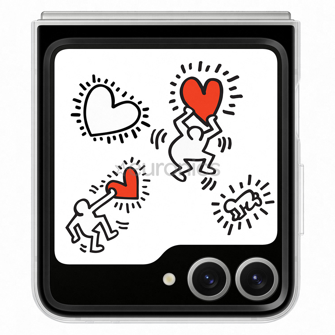 Samsung Flipsuit Case, Galaxy Flip6, balta - Apvalks viedtālrunim