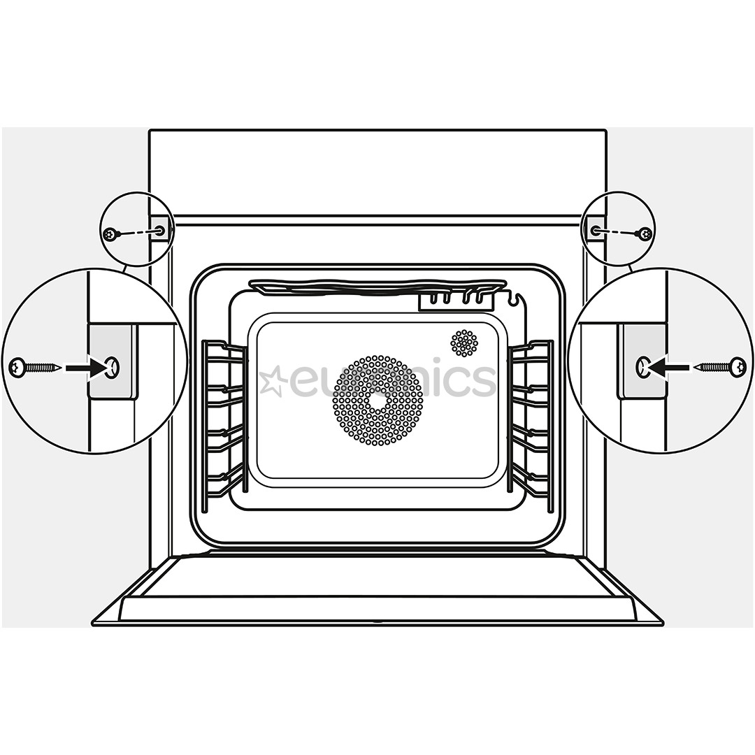 Miele DGC 7460 HC Pro, 67 L, melna - Iebūvējama tvaika cepeškrāsns