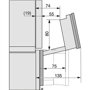 Miele DGC 7460 HC Pro, 67 L, melna - Iebūvējama tvaika cepeškrāsns