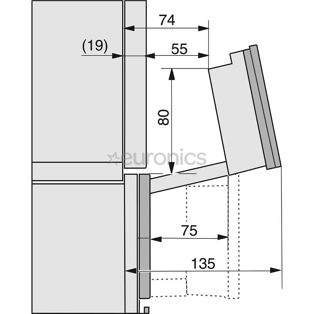 Miele DGC 7460 HC Pro, 67 L, melna - Iebūvējama tvaika cepeškrāsns