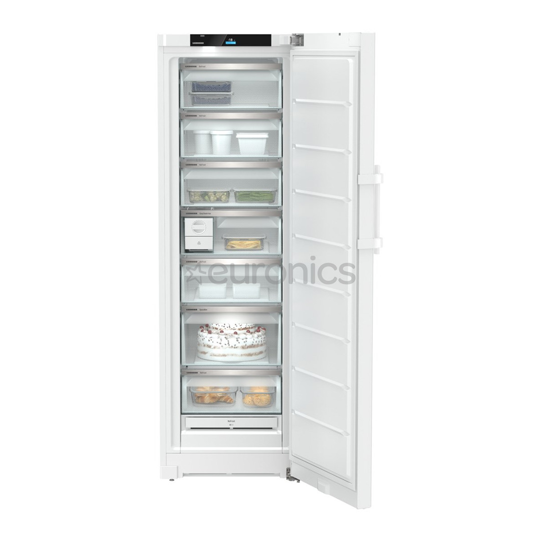 Liebherr, NoFrost, 278 L, augstums 186 cm, balta - Saldētava