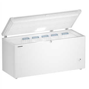 Liebherr, SmartFrost, 359 L, platums 167.5 cm, balta - Lādes tipa saldētava