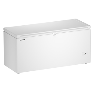 Liebherr, SmartFrost, 359 L, platums 167.5 cm, balta - Lādes tipa saldētava