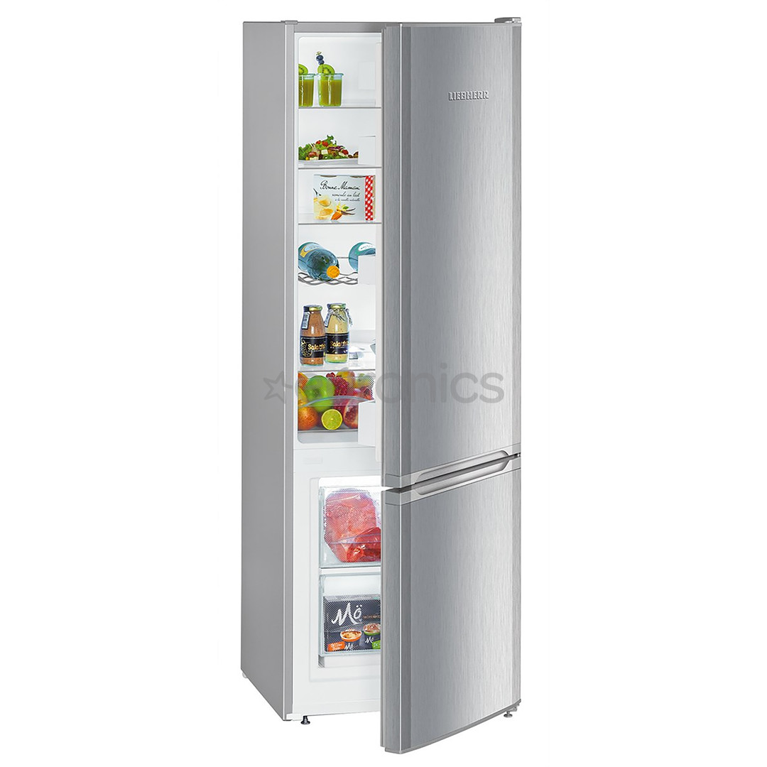 Liebherr, SmartFrost, 265 л, высота 162 см, серебристый - Холодильник