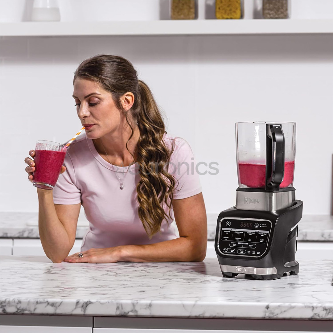 Ninja Foodi, 1000 W, melna - Blenderis un zupas pagatavotājs