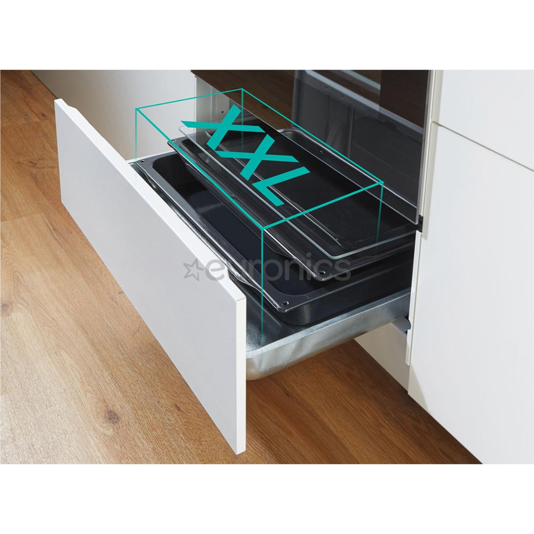 Gorenje, 70 L, width 50 cm, inox - Ceramic cooker with electric oven