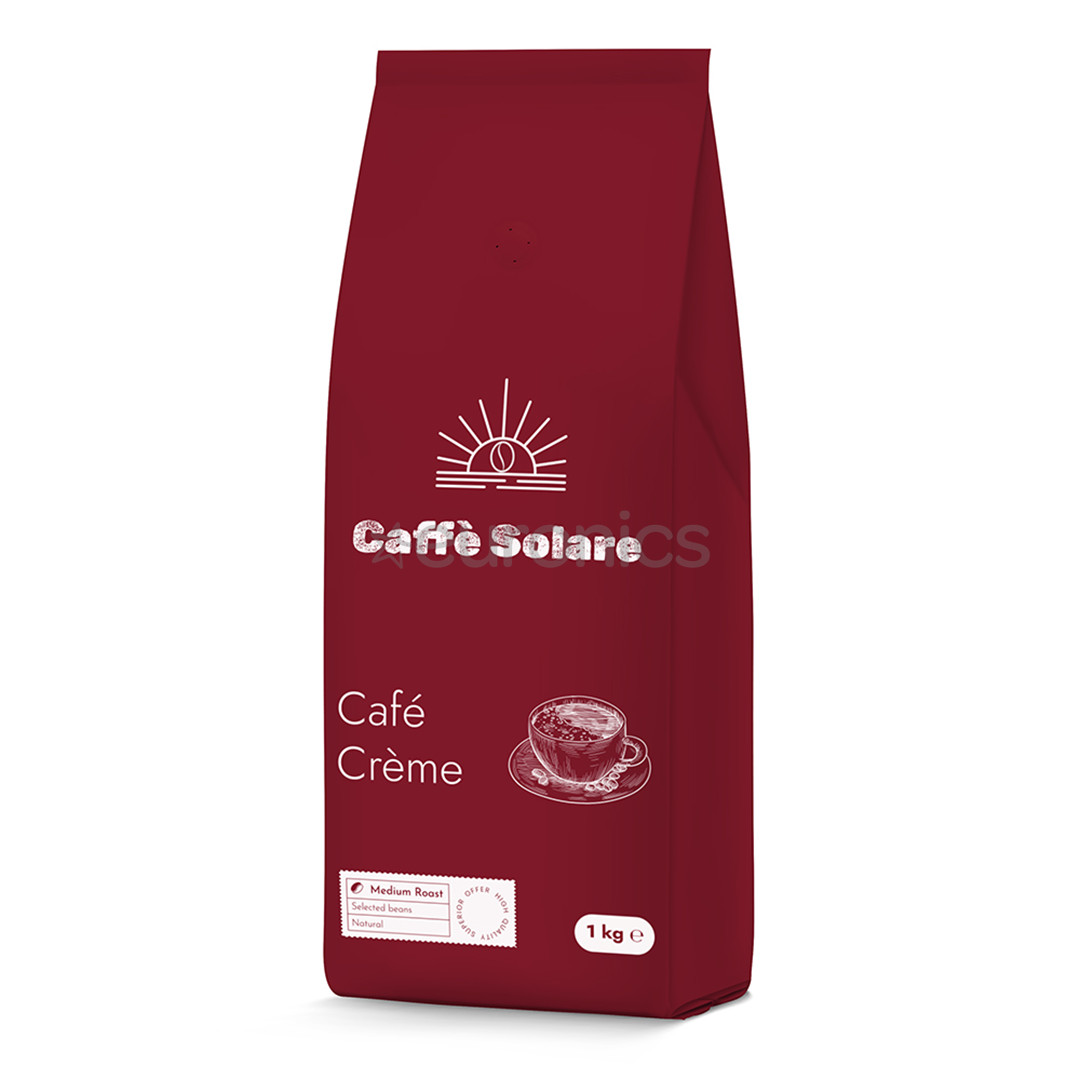 Caffé Solare Caffé Créme, 1 kg - Coffee beans