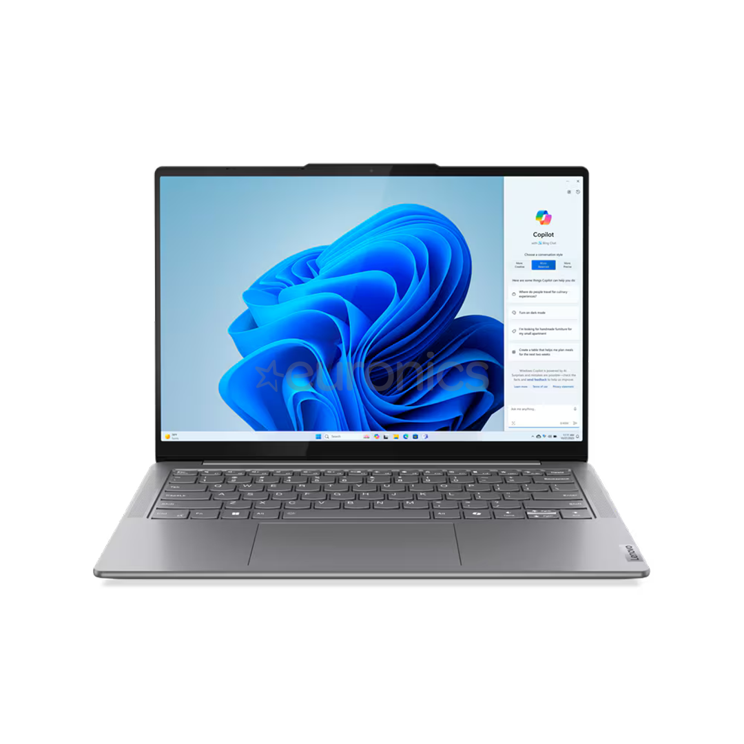 Lenovo Yoga Slim 7 14IMH9, 14'', WUXGA, OLED, Core Ultra 7, 32 GB, 1 TB, SWE, gray - Notebook