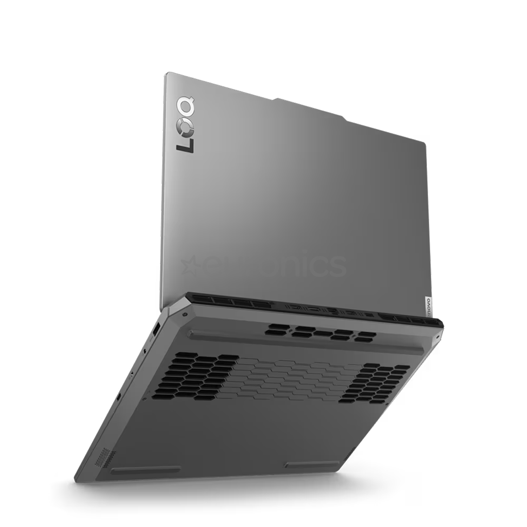 Lenovo LOQ 15IAX9, 15,6'', FHD, 144 Гц, i5, 24 ГБ, 512 ГБ, RTX 4050, ENG, серый - Ноутбук