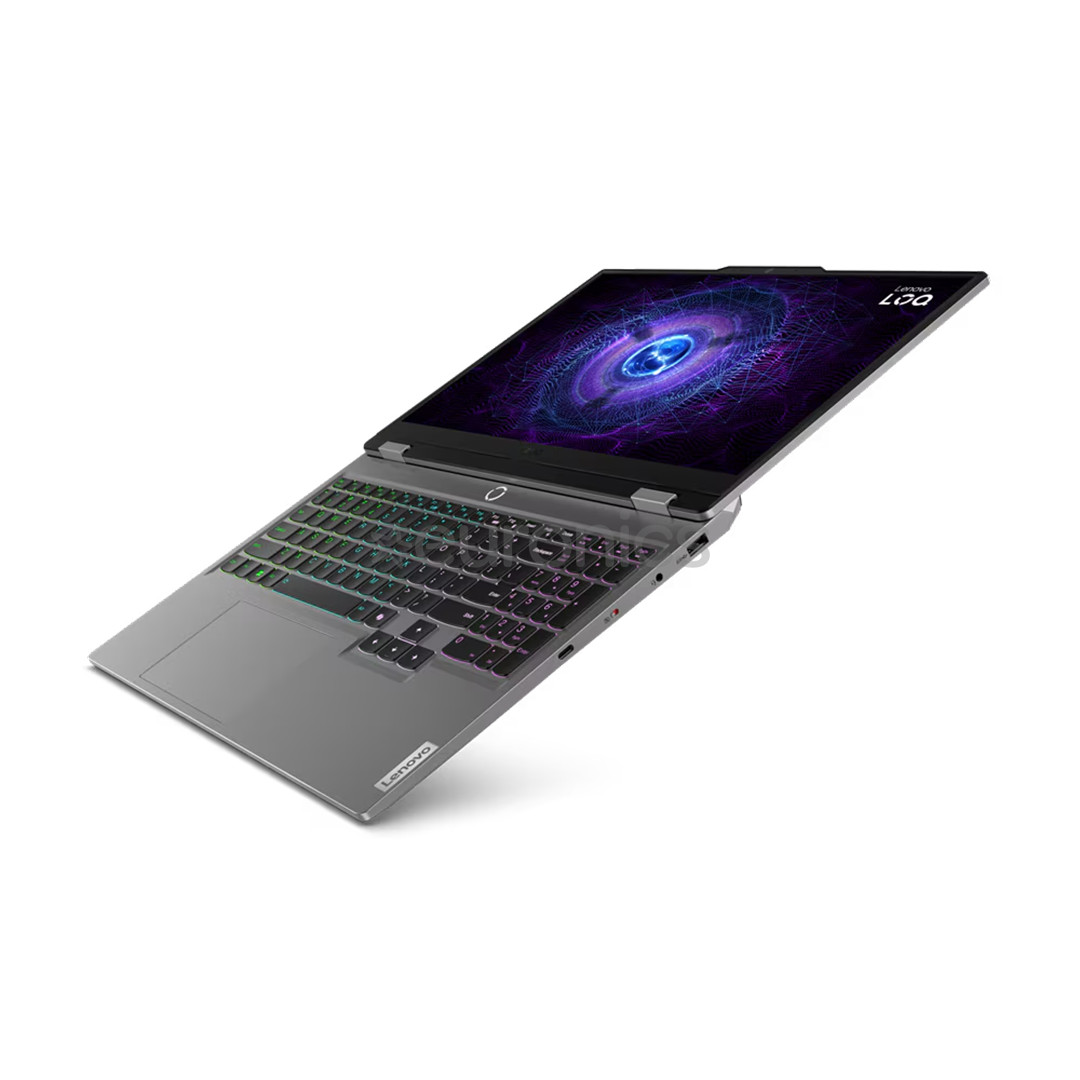 Lenovo LOQ 15IAX9, 15.6'', FHD, 144 Hz, i5, 24 GB, 512 GB, RTX 4050, ENG, pelēka - Portatīvais dators