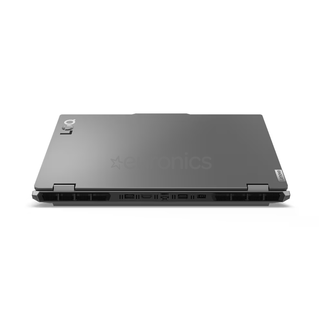 Lenovo LOQ 15IAX9, 15,6'', FHD, 144 Гц, i5, 24 ГБ, 512 ГБ, RTX 4050, ENG, серый - Ноутбук