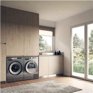 Asko, 8 kg, depth 56,8 cm - Clothes dryer