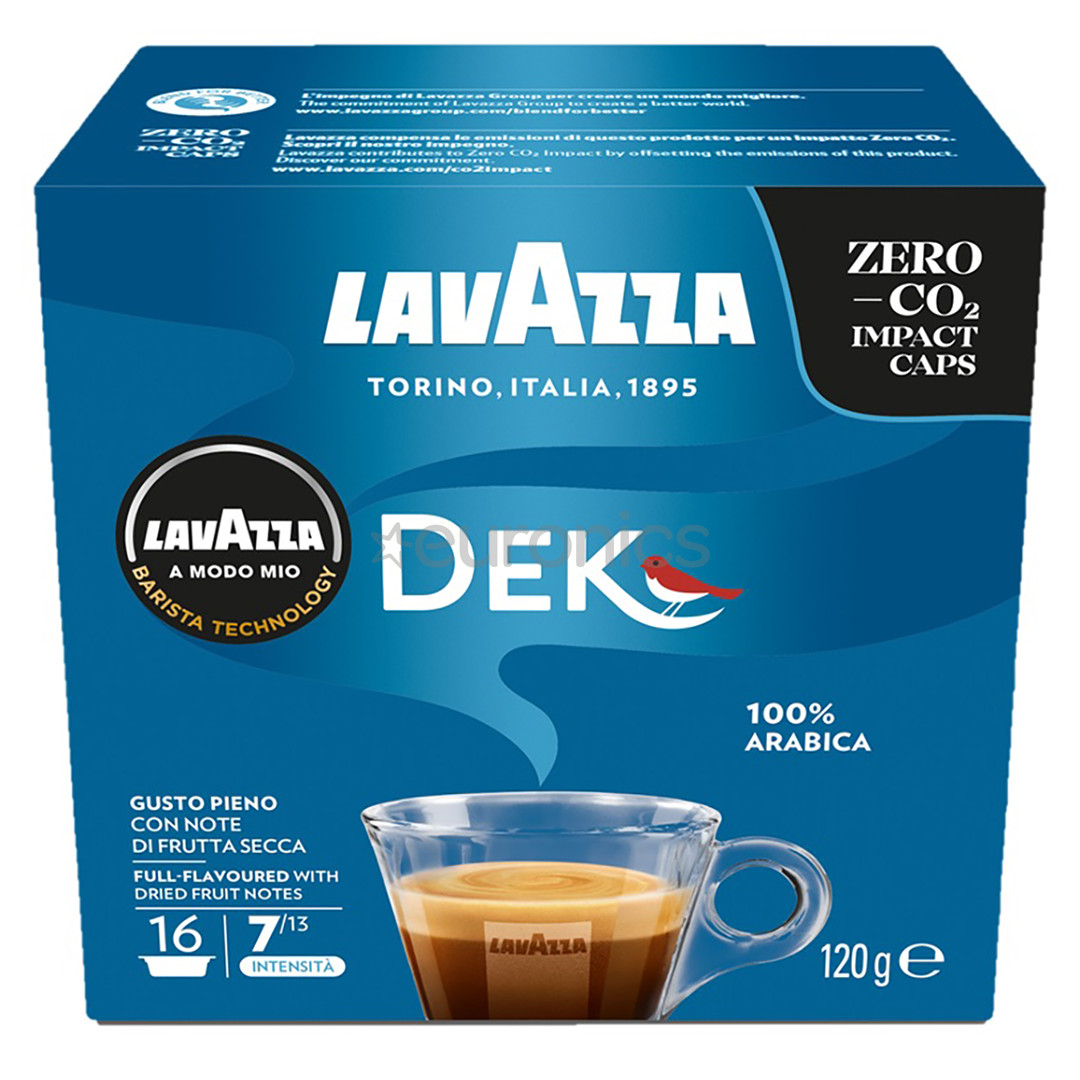 Lavazza A Modo Mio, Dek Cremoso, 16 pcs - Coffee capsules