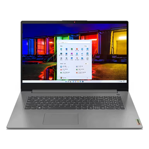 Lenovo IdeaPad 3 17ALC6, Ryzen 5, 8 ГБ, 512 ГБ, SWE, серый - Ноутбук