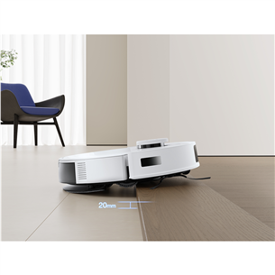 Ecovacs Deebot N20, сухая и влажная уборка, белый - Робот-пылесос