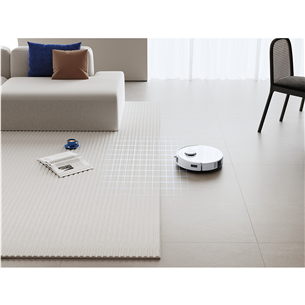 Ecovacs Deebot N20, сухая и влажная уборка, белый - Робот-пылесос