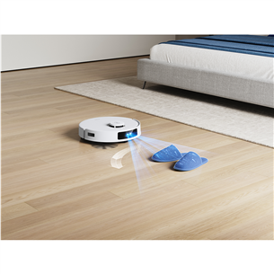 Ecovacs Deebot N20, сухая и влажная уборка, белый - Робот-пылесос