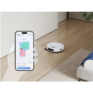Ecovacs Deebot N20, сухая и влажная уборка, белый - Робот-пылесос