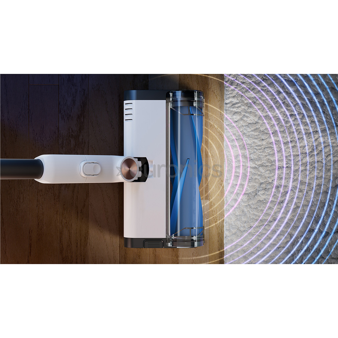 Shark Floor Detect, balta - Bezvadu putekļu sūcējs