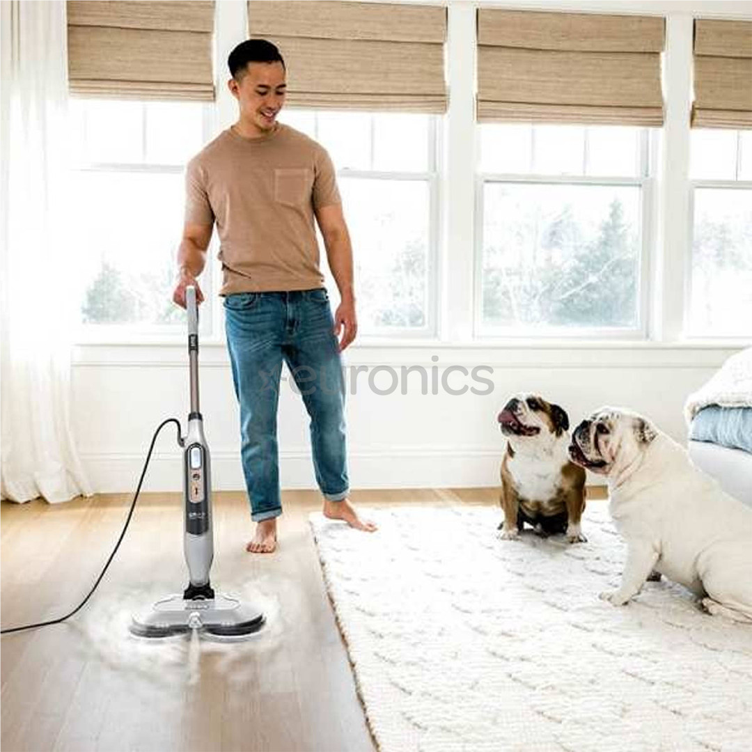 Shark Steam & Scrub, white - Steam mop