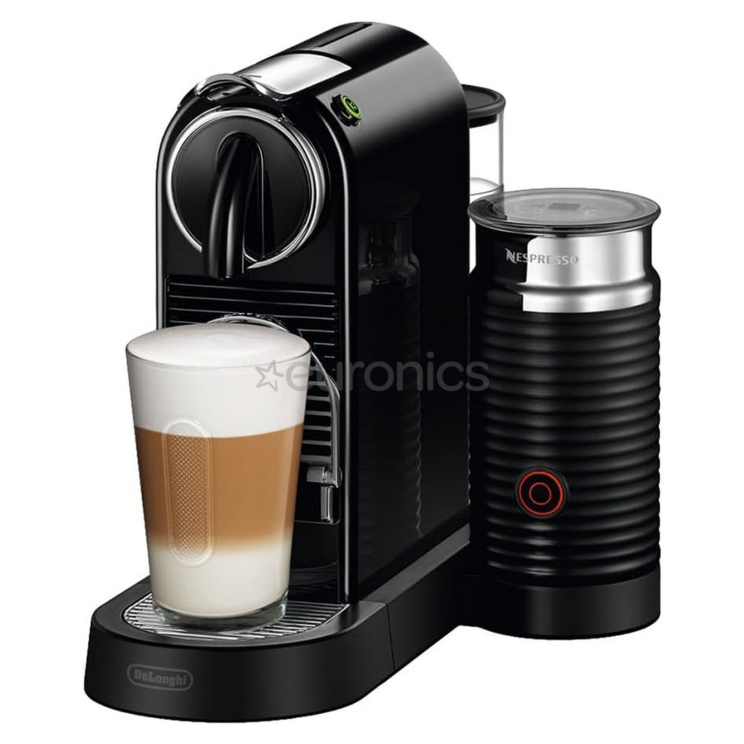 Nespresso Citiz Milk, black - Capsule coffee machine