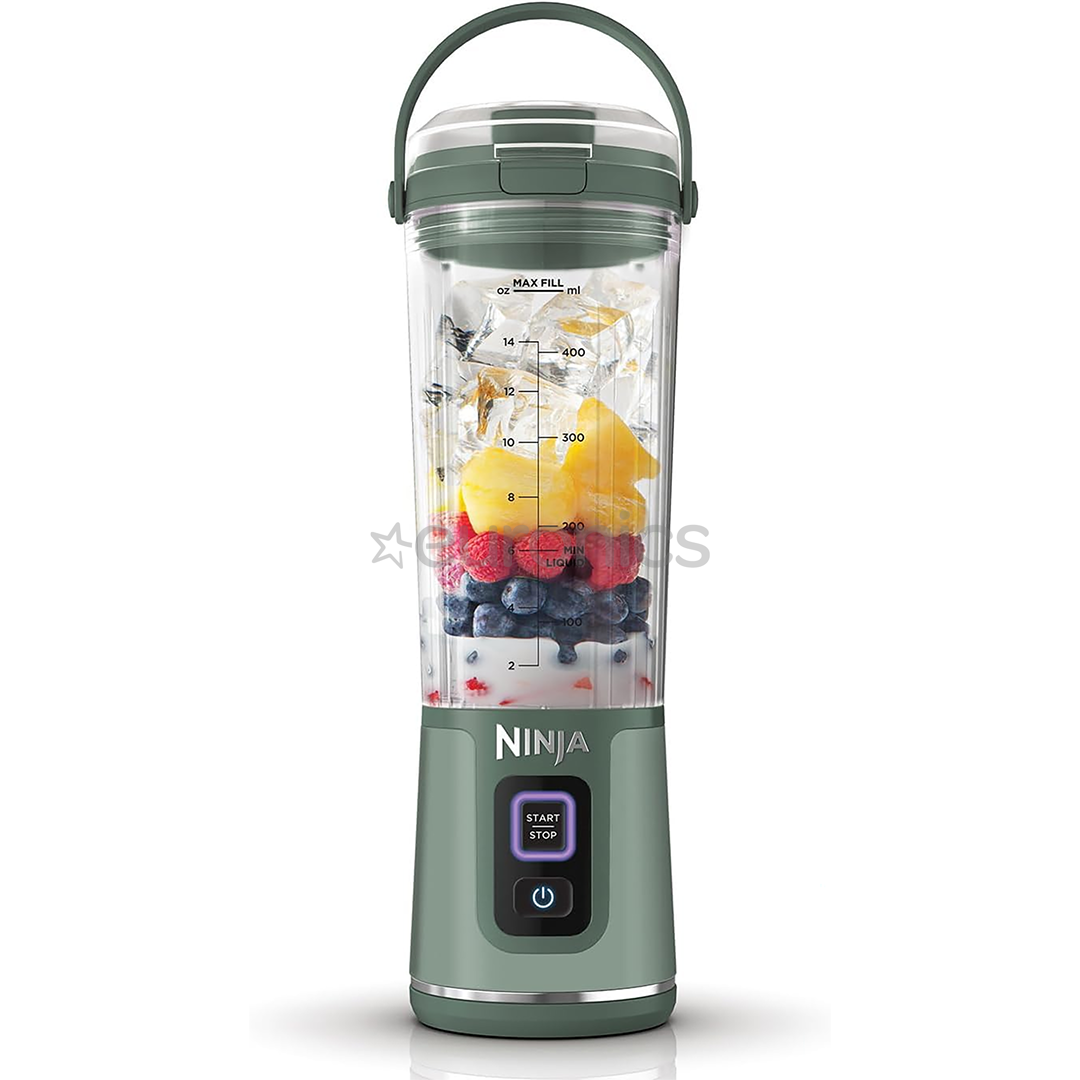 Ninja Blast, zaļa - Portatīvais bezvadu blenderis