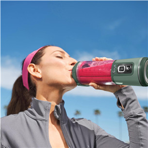 Ninja Blast, zaļa - Portatīvais bezvadu blenderis