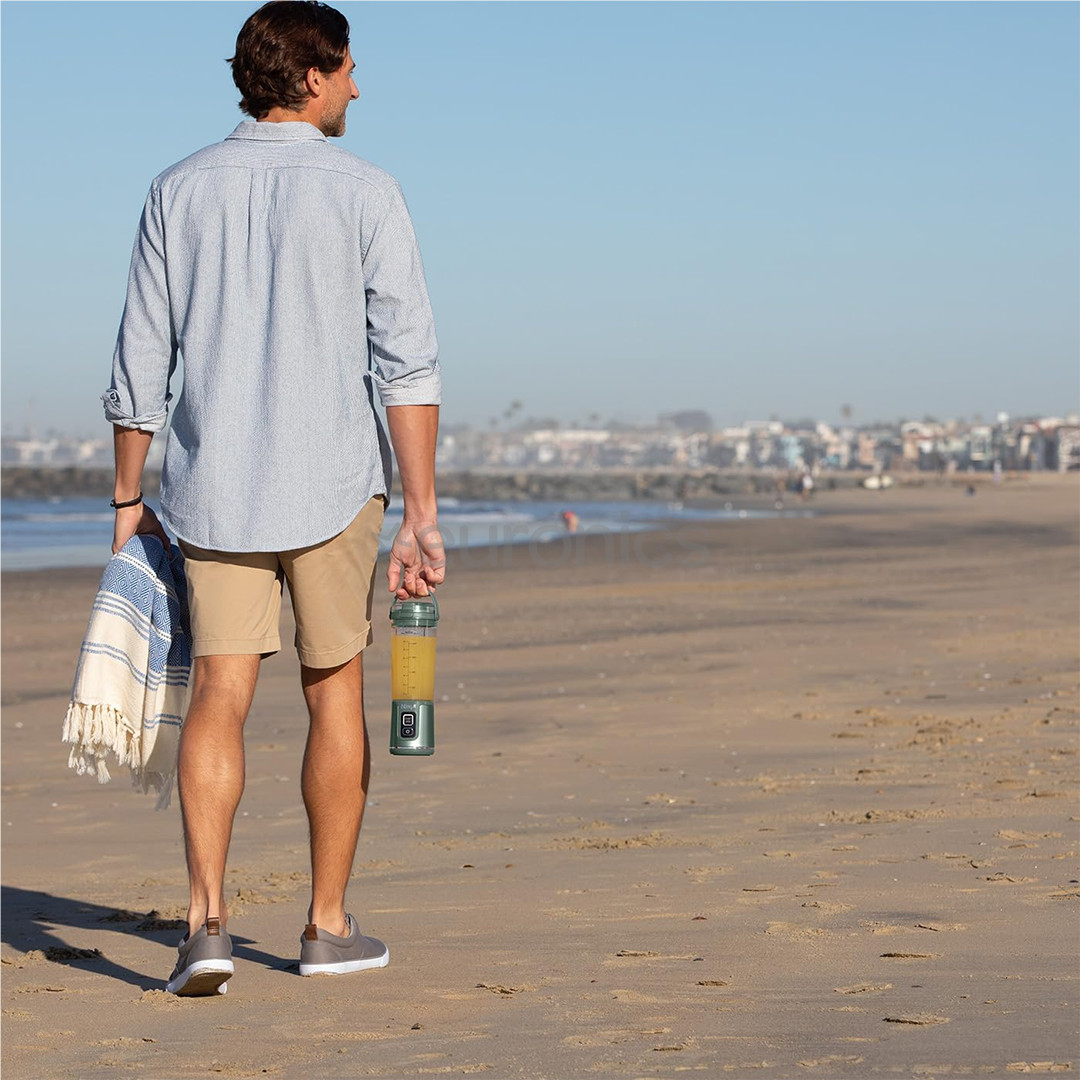 Ninja Blast, zaļa - Portatīvais bezvadu blenderis