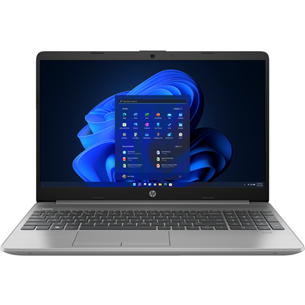 HP 255 G9, 15,6'', FHD, Ryzen 5, 8 ГБ, 512 ГБ, серебристый - Ноутбук