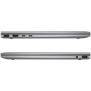 HP Envy x360 2-in-1 Laptop 14-fa0004ny, 14'', WUXGA, IPS, 16 GB, 512 GB, pelēka - Portatīvais dators